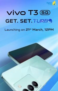 Vivo T3 5G Launch Date